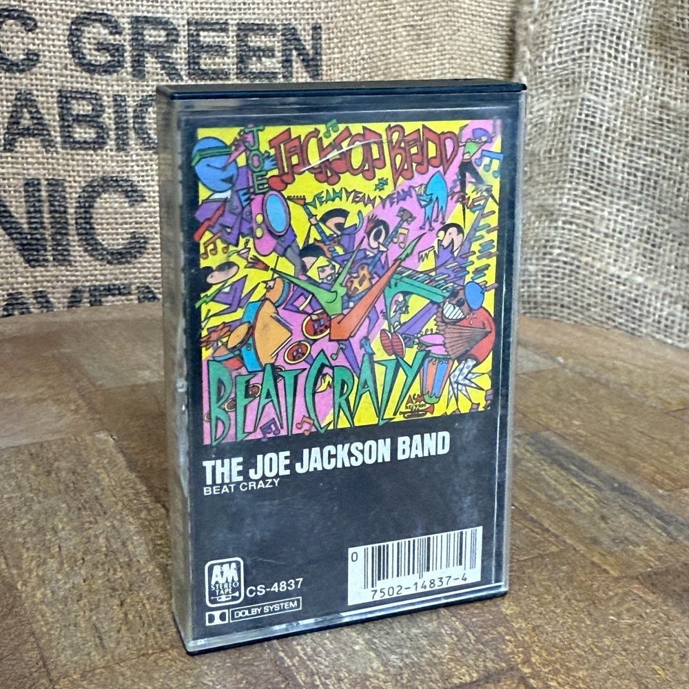 The Joe Jackson Band Beat Crazy Cassette Tape A&M Records CS-4837
